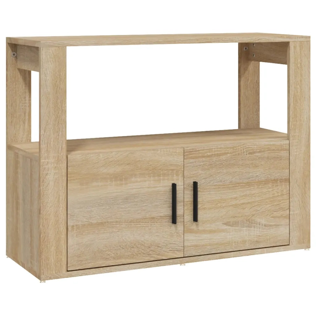 Credenza Rovere Sonoma 80x30x60 cm in Legno Multistrato 819455