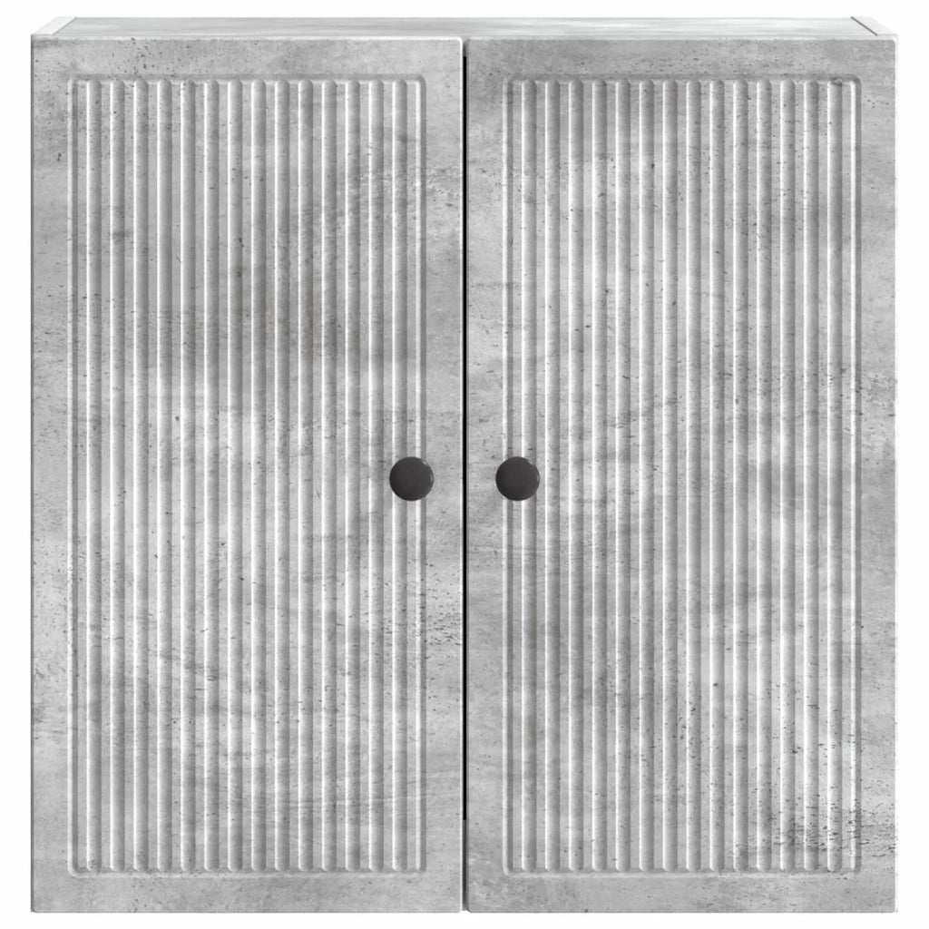 Mobiletto a muro Grigio Cemento 59 x 31 x 60 cm