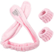 Cintura per il viso in flanella - adattabile - cinture per gambe - cintura per il viso - 75 x 8 cm - cintura per make-up