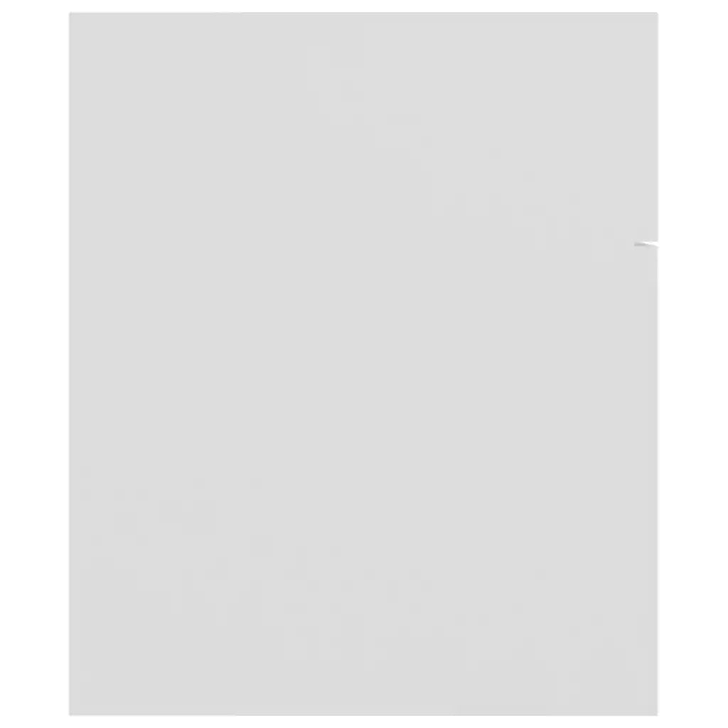 Set Mobili da Bagno 2 pz Bianco in Legno Multistrato 804782