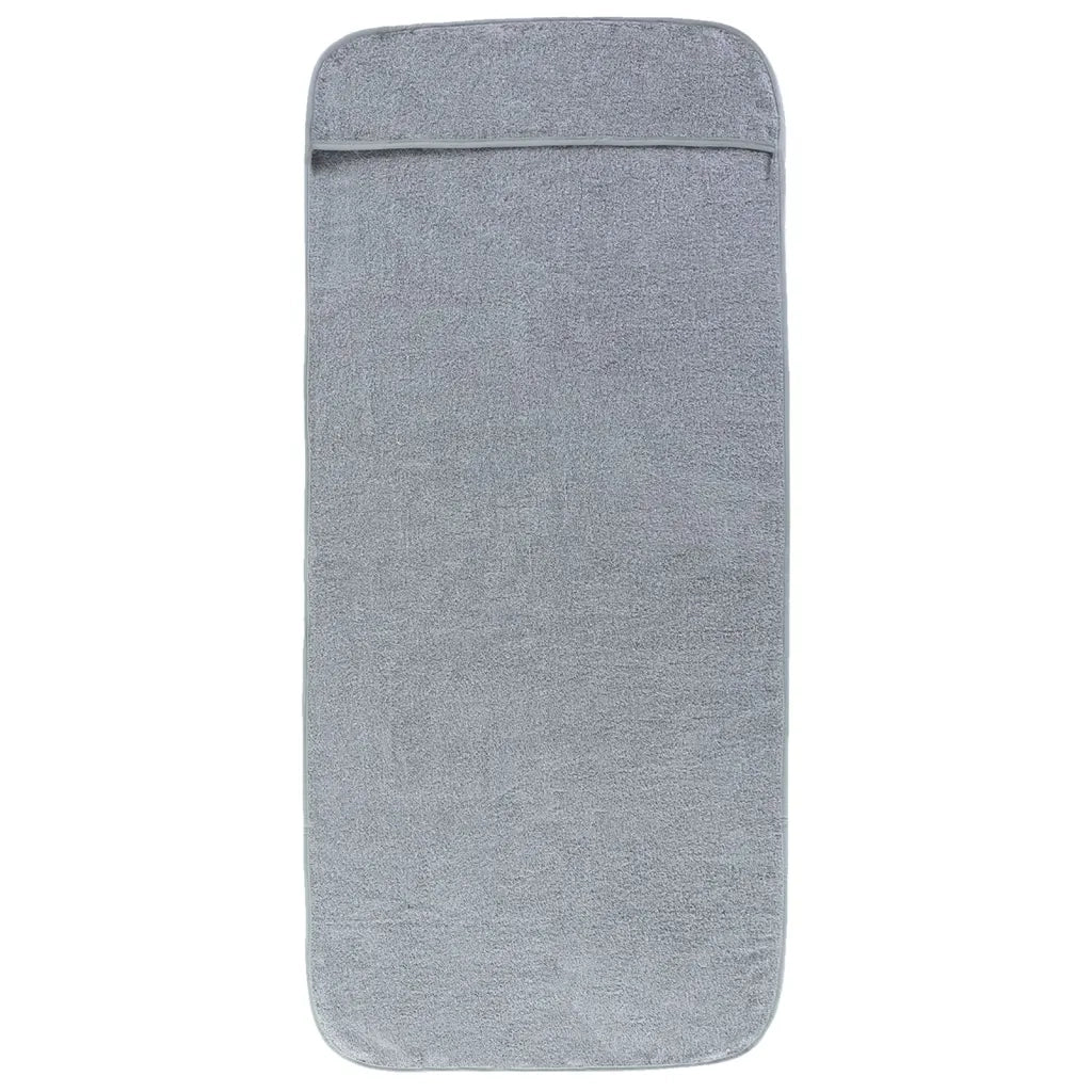 Asciugamani da Spiaggia 4 pz Grigi 60x135 cm in Tessuto 400 GSM 3157052