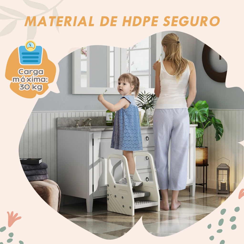 Scala di apprendimento per bambini regolabile ¨C Minimal ¨C Grigio