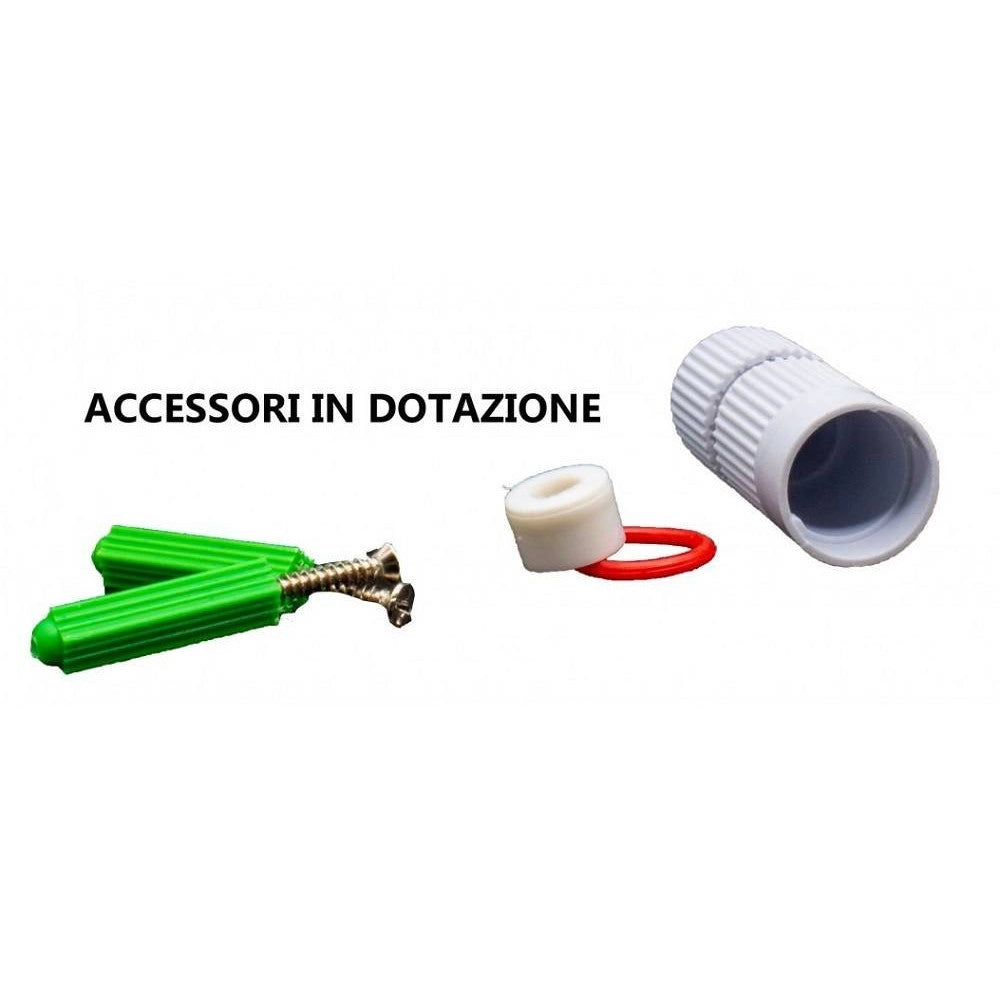 Trade Shop - Telecamera Di Sicurezza Soffitto Poe 2mpx Ahd-2037 12led 24 Infrarossi 200w Ip66 -
