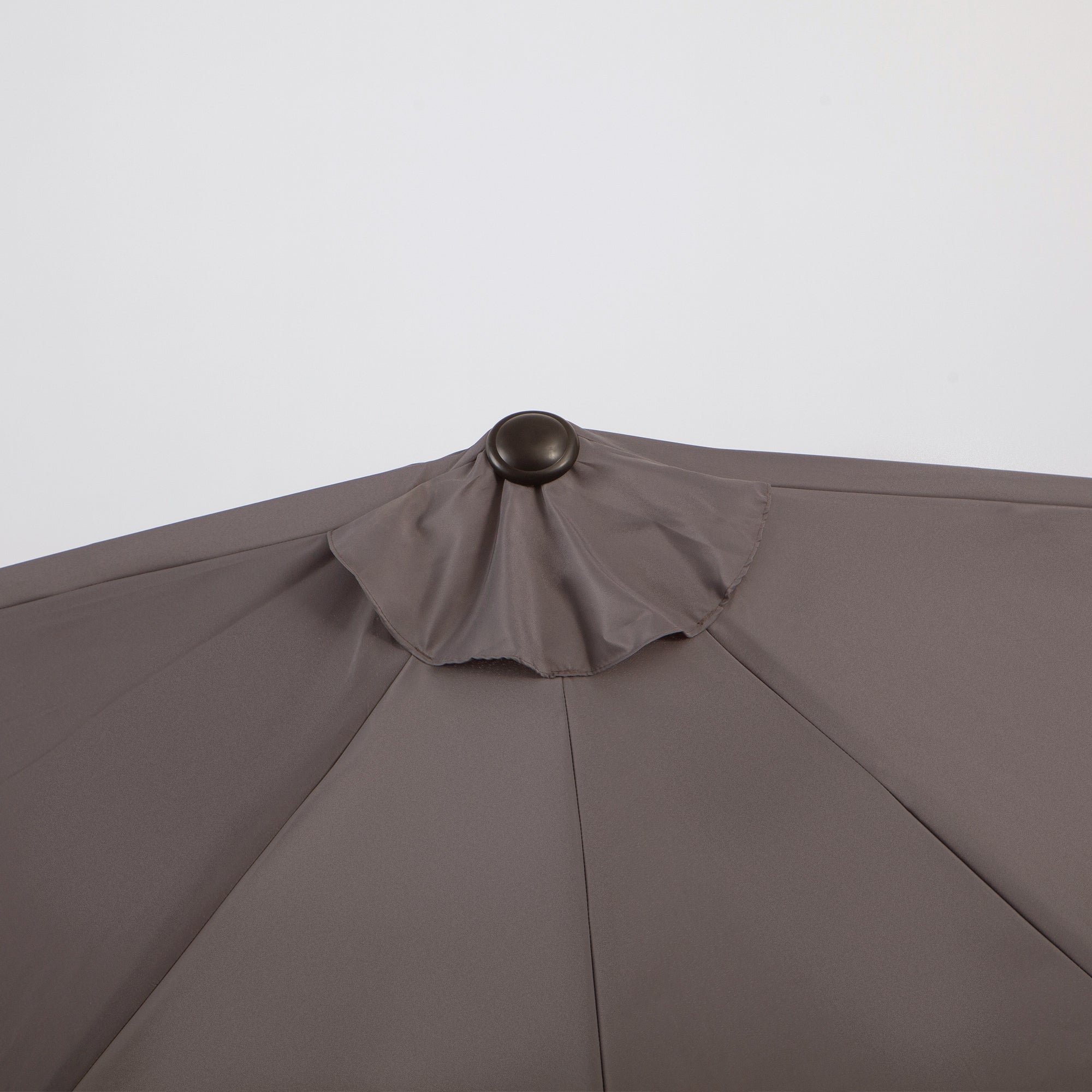 EASYCOMFORT  Ombrellone da Parete per Esterni in Poliestere Impermeabile Anti UV 269x138x236cm Grigio