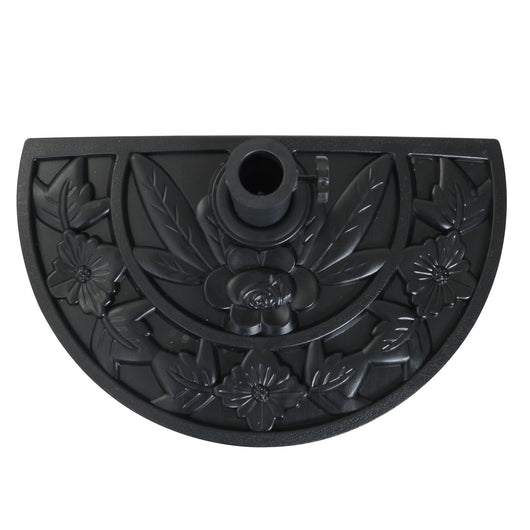 Easycomfort Base per Ombrellone da Giardino con Palo da 35mm / 38mm / 48mm Cemento ?50x32x32cm