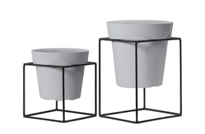 Nicoli set 4 Pezzi alzatina con vaso