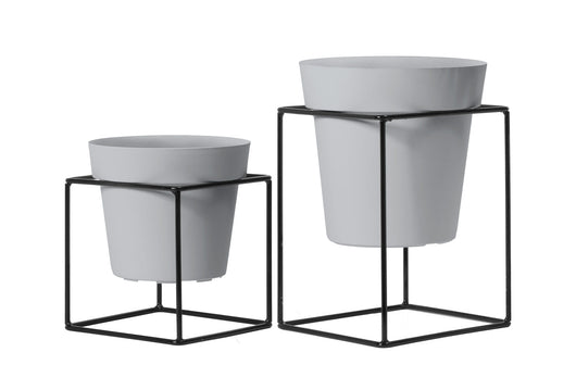 Nicoli set 4 Pezzi alzatina con vaso