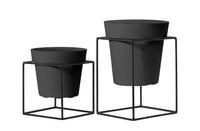 Nicoli set 4 Pezzi alzatina con vaso