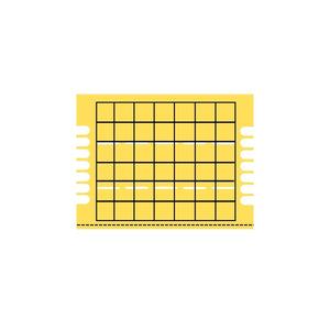 Ricambio Compatibile Piastre Collanti per Lampade Cattura Insetti 365×445mm 6 pz