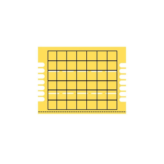 Ricambio Compatibile Piastre Collanti per Lampade Cattura Insetti 365×445mm 6 pz