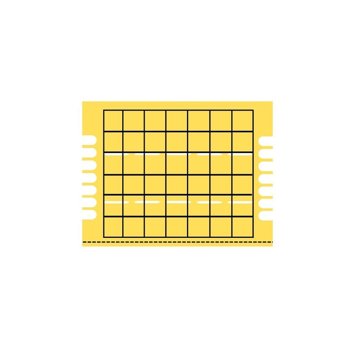 Ricambio Compatibile Piastre Collanti per Lampade Cattura Insetti 365×445mm 6 pz