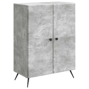 Credenza Grigio Cemento 66 x 34,5 x 90 cm Legno ingegnerizzato