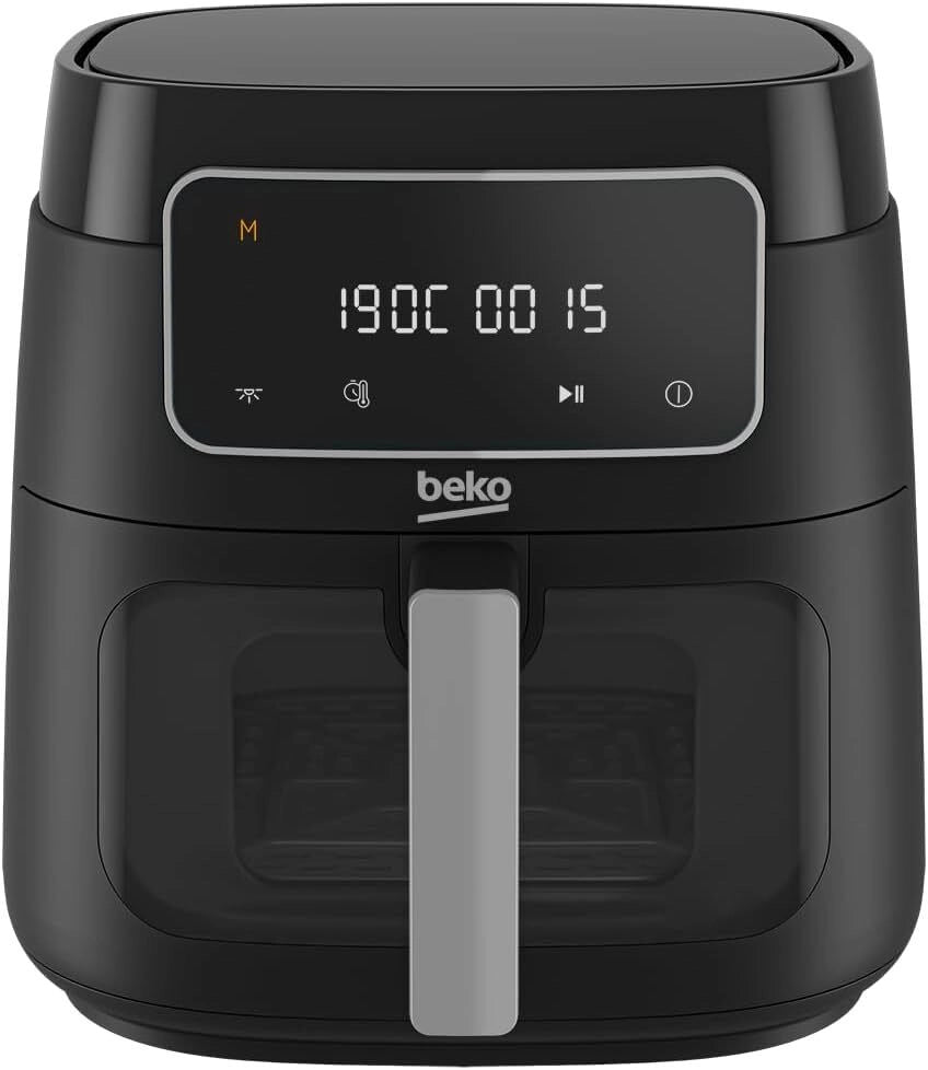 Beko FRL3374B friggitrice Singolo 7,6 L Indipendente 1750 W Friggitrice ad aria calda Nero