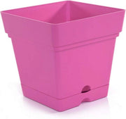 Pianta Vaso Quadrato 165 cm (Fucsia) - Ideale per il giardinaggio di fiori piante - Sostenibile per interni esterni terrazza prato