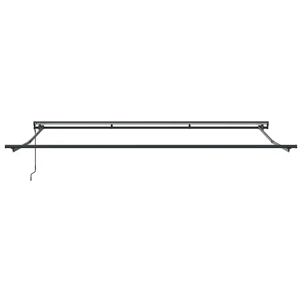 vidaXL Tenda Retrattile Rosso 400x300 cm Tessuto