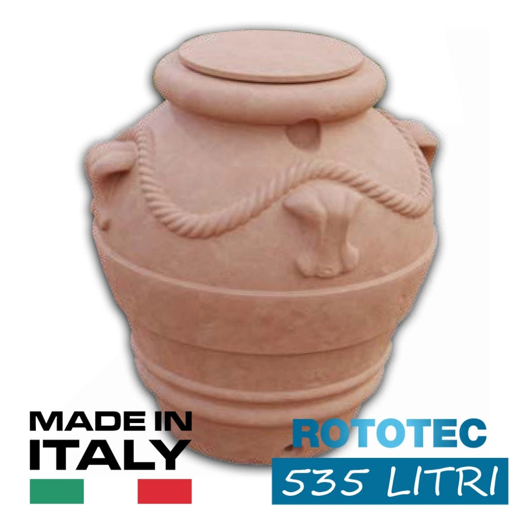 Serbatoio da Esterno Polietilene Stoccaggio Acqua ORCIO ORCIOTTO Rototec litri 535 cisterna