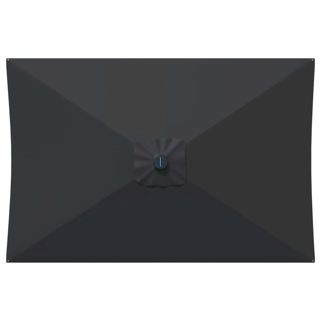 Parasol da Giardino con Luci LED 200 x 300 cm Poliestere 42036242