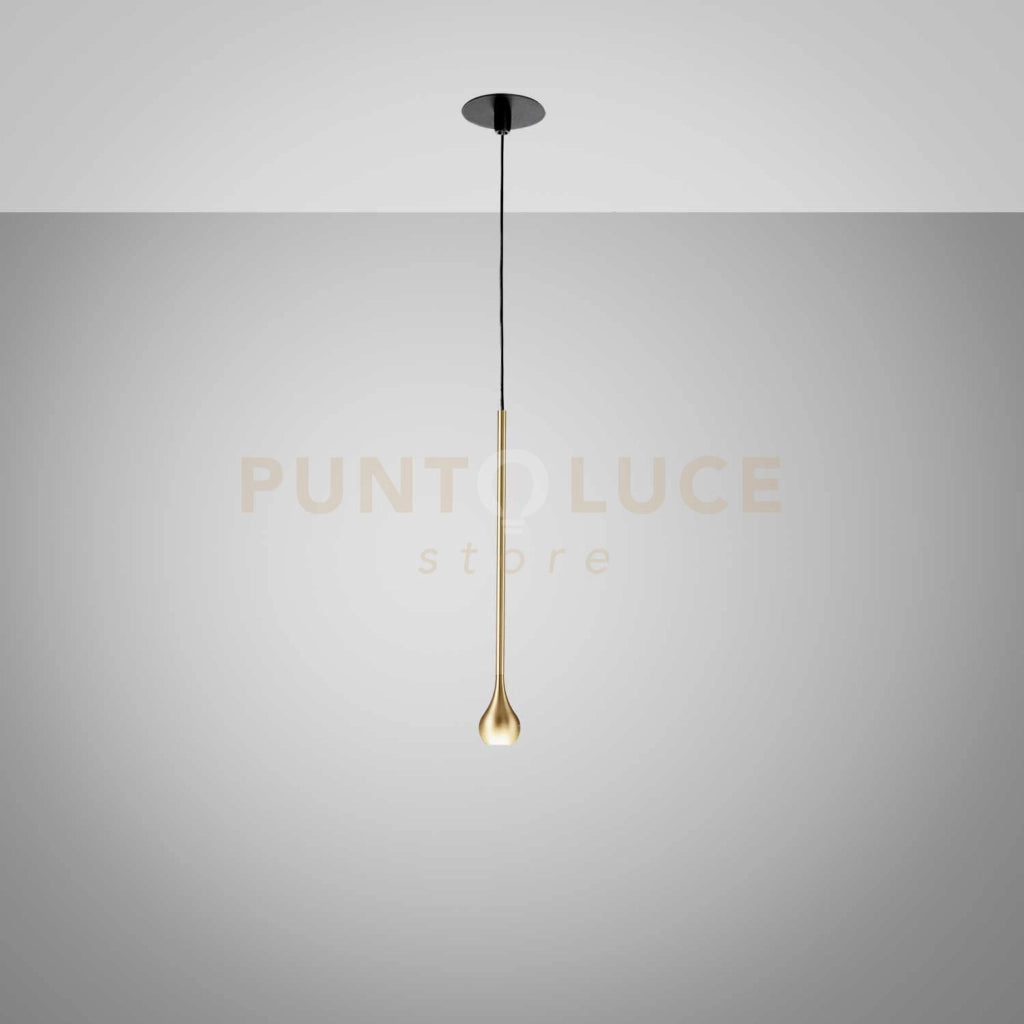 URSULA SP/I - SOSPENSIONE LED ORO A INCASSO 3000K 255LM 5W