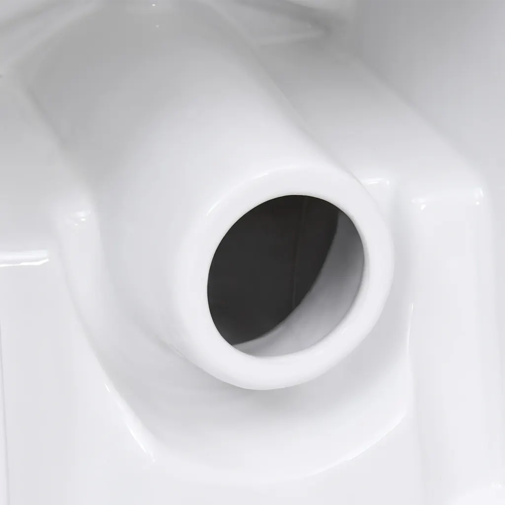 Vaso WC in Ceramica con Scarico Dietro Bianco CFW3879780