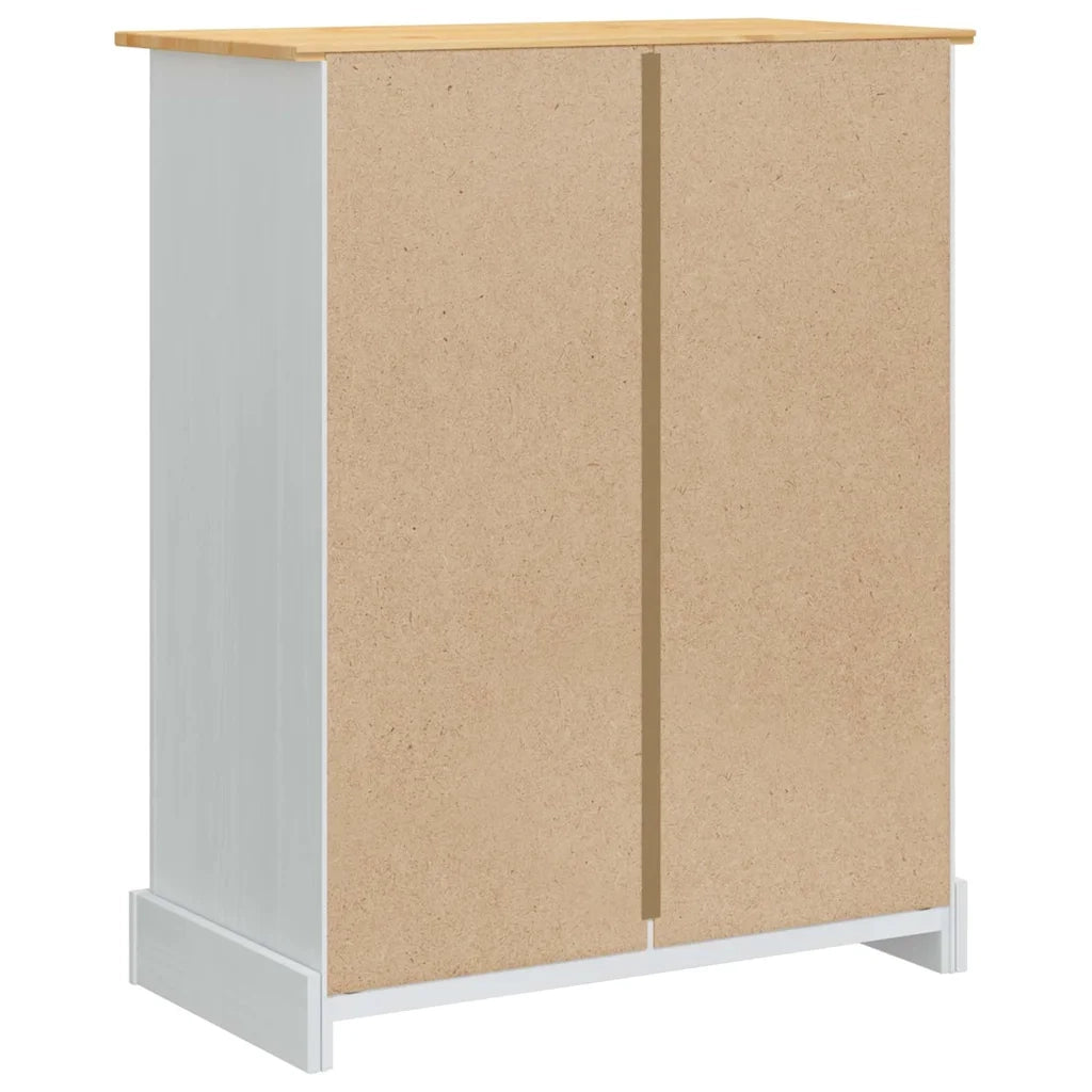 Cassapanche di stoccaggio Corona Bianco 92 x 48 x 114 cm