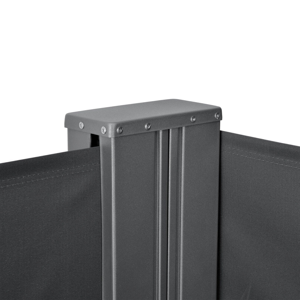 Tendalino parasole doppio parasole metallo e poliestere 2 x 300 cm grigio 03_0001631