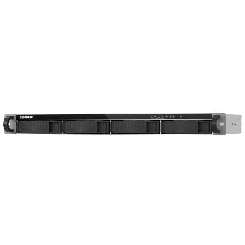 Qnap ts-433eu nas rack (1u) cortex-a cortex-a55 4 gb 0 tb qnap turbo system nero