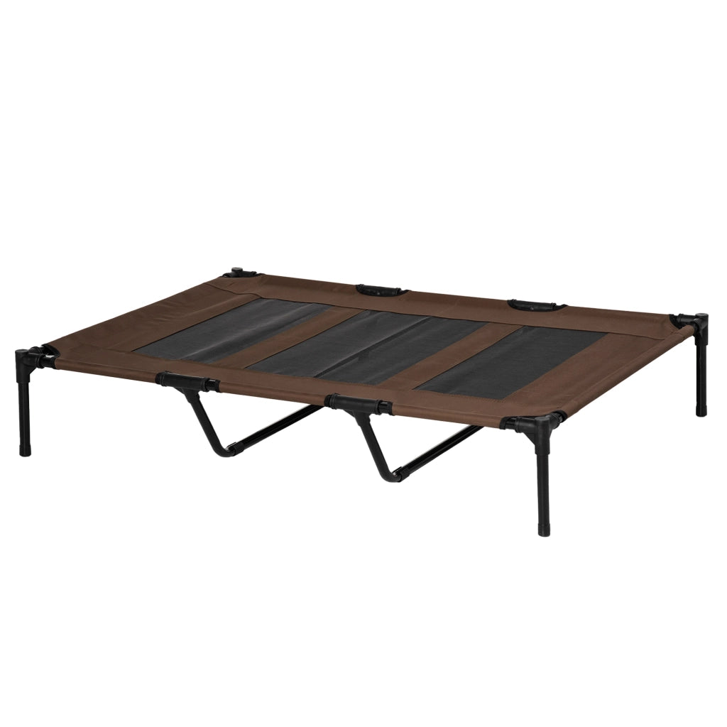 Letto per Animali Domestici ¨C Zephmum ¨C 122x92x23 cm Marrone Chiaro