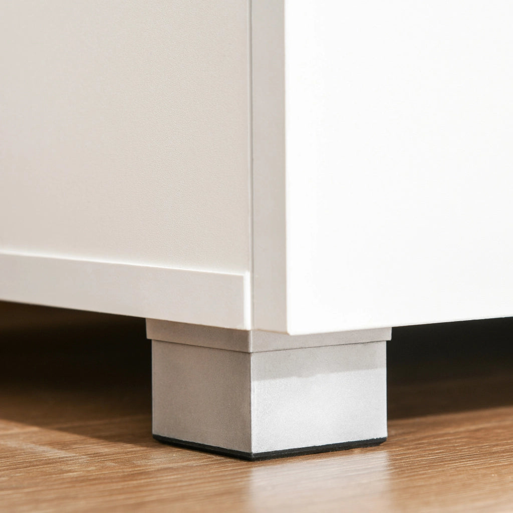 Mobile da cucina con cassetto e ante ¨C zephmum ¨C bianco 90x40x120 cm