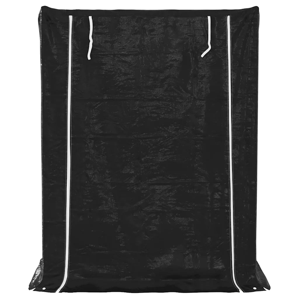 Rastrelliera per Legna con Copertura Antipioggia 150x80x200 cm 4104954