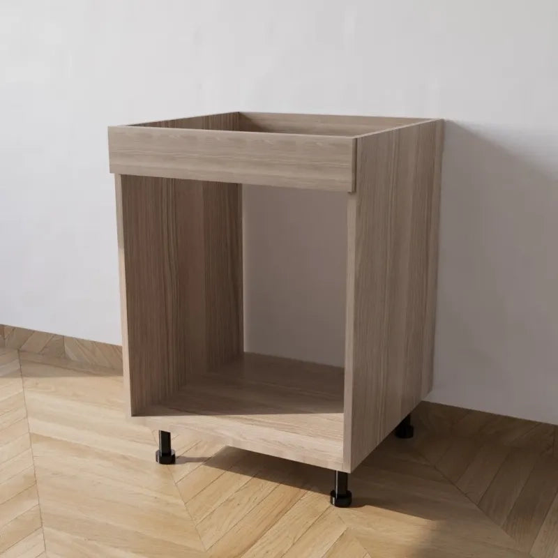 Mobile Base forno il legno L 60 x H 72 x P 55,5 cm in kit colore Olmo