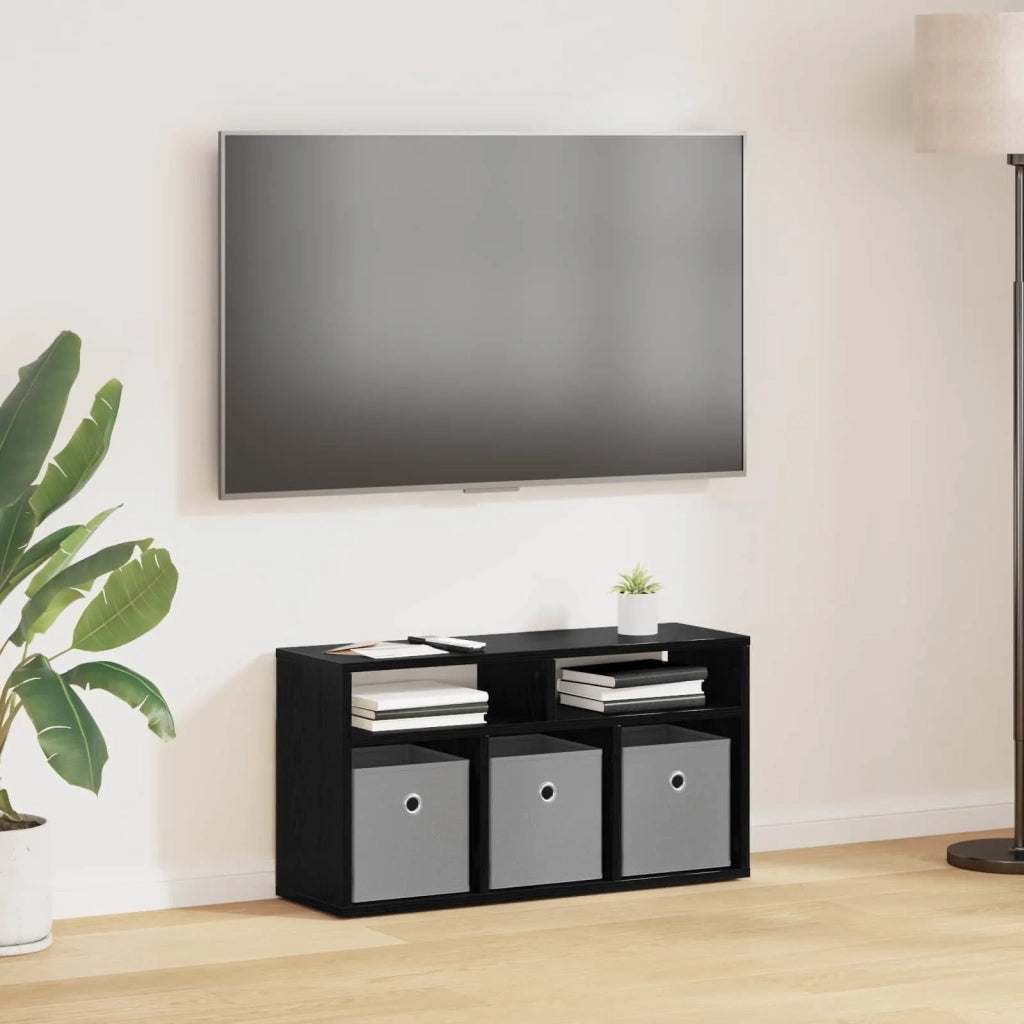 Lowboard con cassetto Rovere Nero 72 x 22,5 x 38 cm CFW9445957