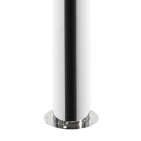 Doccia da Giardino Miscelatore e Lavapiedi ATI Docce UNI-1M Inox Anodizzato