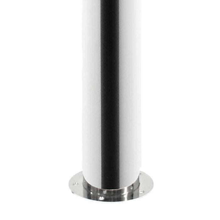 Doccia da Giardino Miscelatore e Lavapiedi ATI Docce UNI-1M Inox Anodizzato