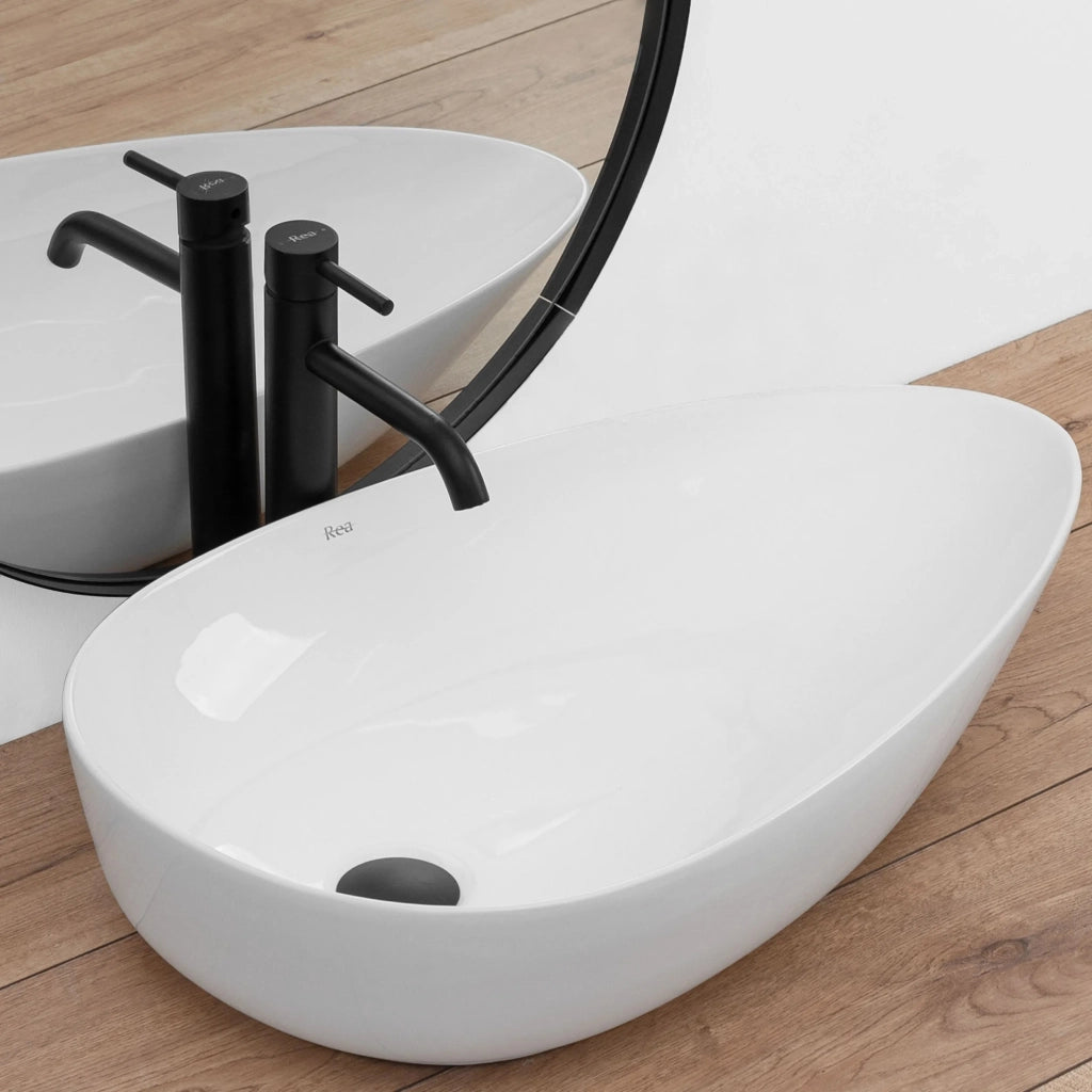 Lavabo Da Appoggio Rea Greta 65
