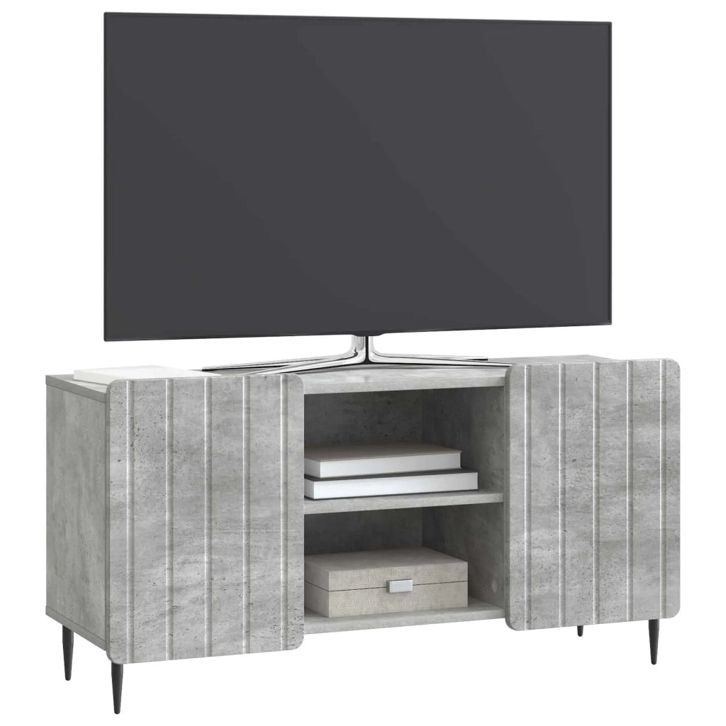 Mobile TV Grigio Cemento 102 x 34,5 x 52 cm