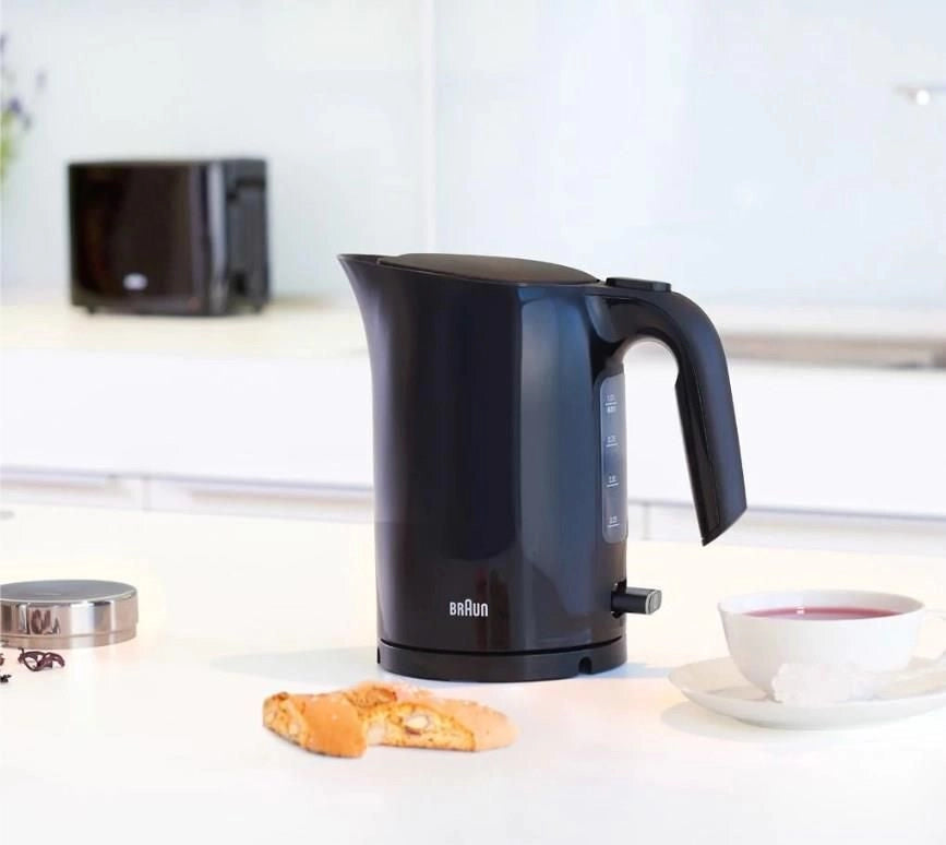 Braun PurEase WK 3000 WH bollitore elettrico 1 L 2200 W Nero