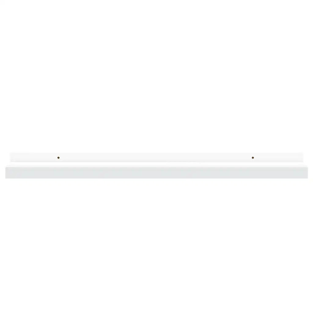 Mensole con Sporgenza 2 pz Bianche 60x9x3 cm MDF cod mxl 68061