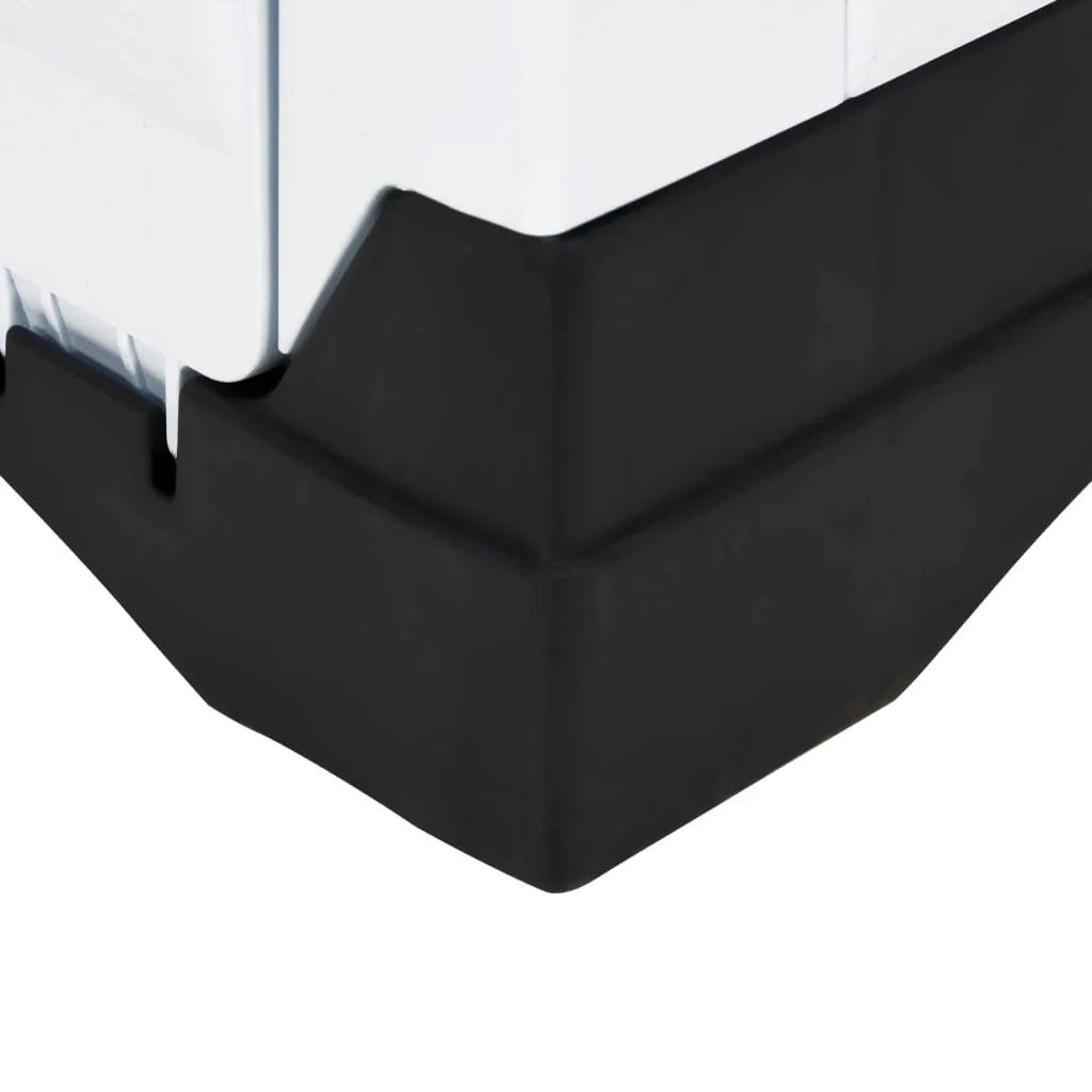 Cuccia per cani 90,5 x 68 x 66 cm Polipropilene grigio 02_0043461