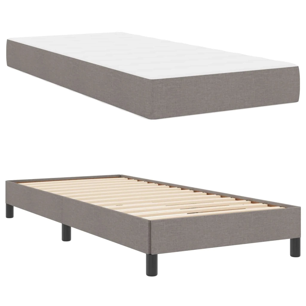 Letto a molle con materasso Talpa 90 x 200 cm Tessuto
