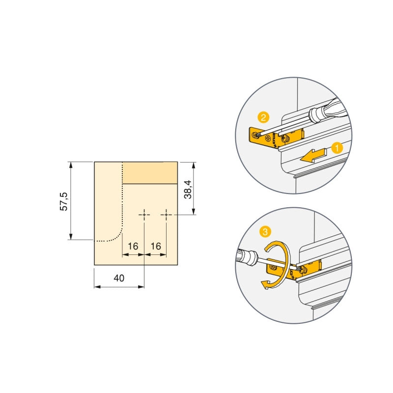 Kit di 10 contenitori organizer Cube per cassetti, Plastica, Trasparente