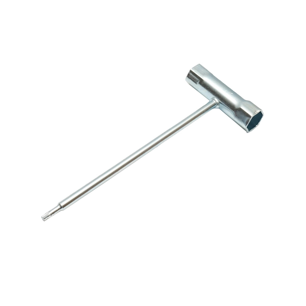 Chiave per candele per motosega 17x19x200mm con cacciavite Torx incluso