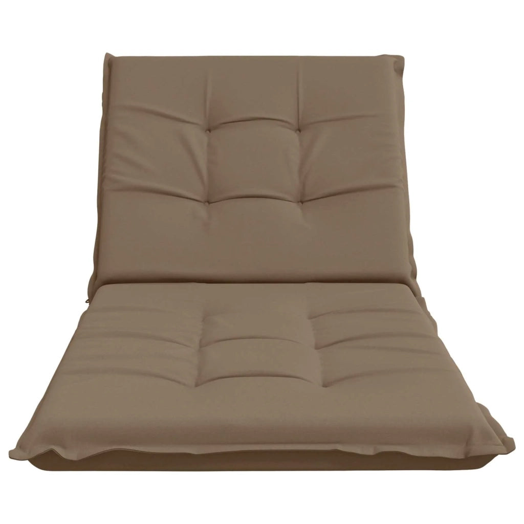 Cuscino per Lettino GEMERT 100% Poliestere Tortora 947458