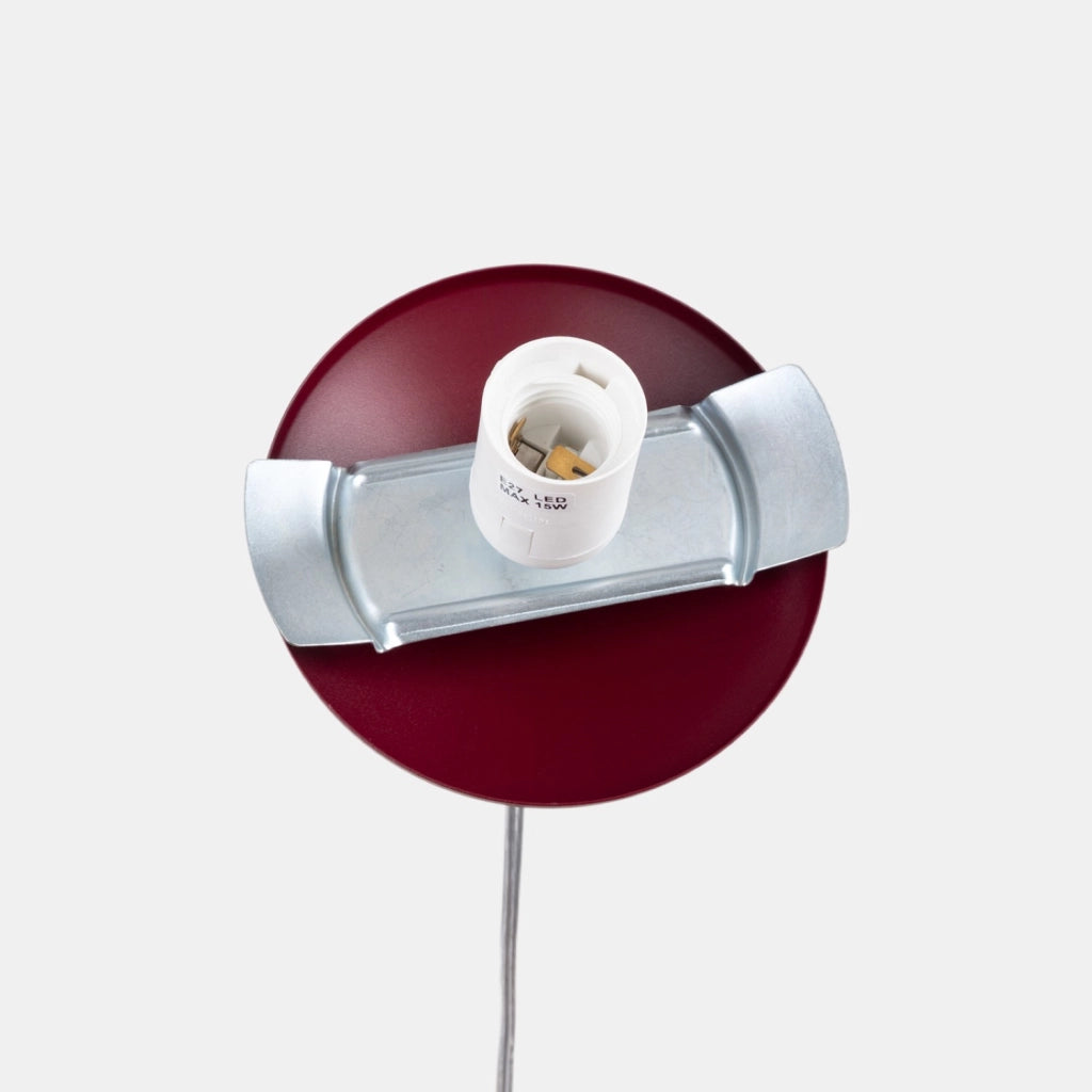 Lampada a sospensione UGO 30 bordeaux