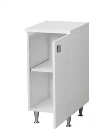 Mobile per cucina Bianco Frassinato 1 anta apertura sinistra Cm 40x50xH 83,5