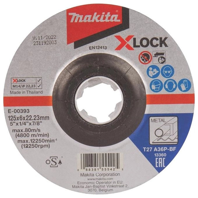 Makita E-00393 accessorio per smerigliatrice Disco di macinatura