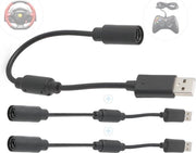 Cavi di alimentazione da 3 pezzi per volante di guida da corsa con controller Xbox 360 - cavi di alimentazione per volanti Logitech G920 G923 G27 G29 e per Ferrari 458 Spider - cavo di alimentazione da 3 pezzi (nero) .