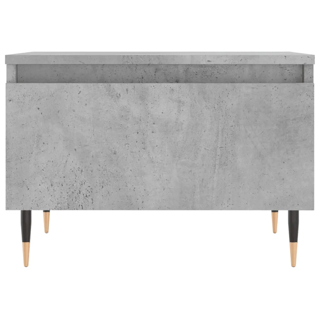 2 pz Tavolini salotto | Tavolino da caff¨¨ | Tavolino da Soggiorno Grigio Cemento 50x46x35 Legno Multistrato