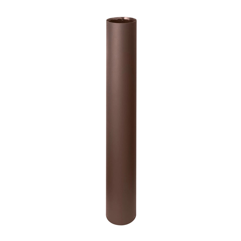 Paletto da Terra GES2401 Marrone - Struttura in Alluminio Verniciato C4, Modulo LED Integrato per Esterni, Design Resistente - Gealuce