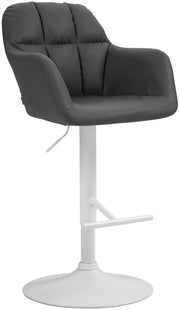 Barhocker Natoma Kunstleder weiЯ
