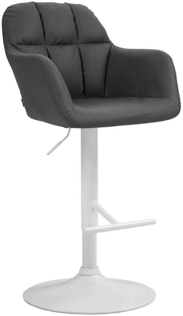 Barhocker Natoma Kunstleder weiЯ